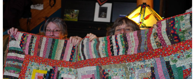 log cabin quilt