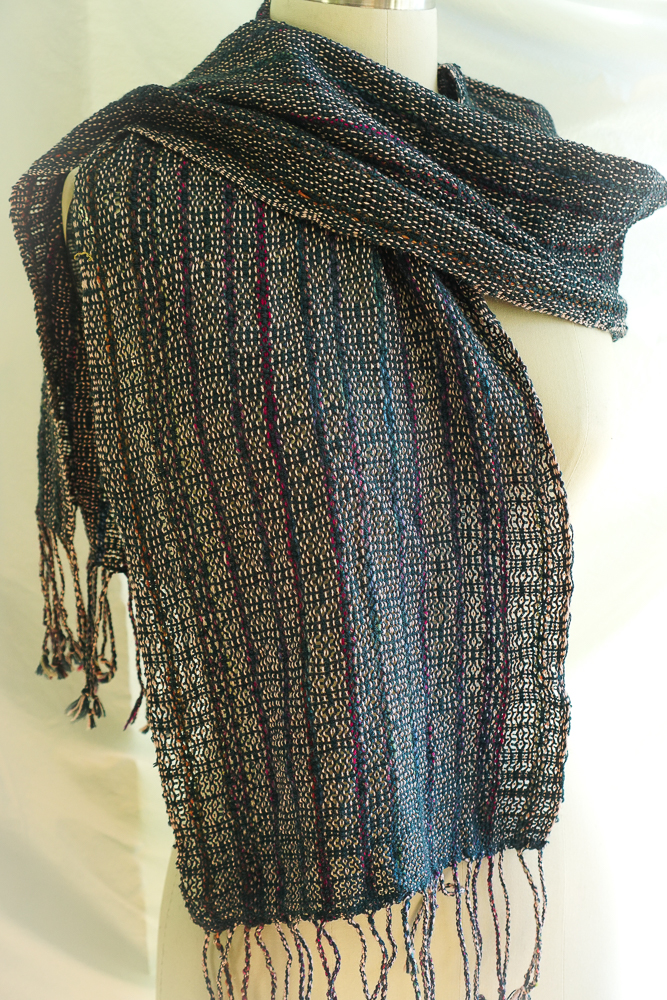 handwoven scarf