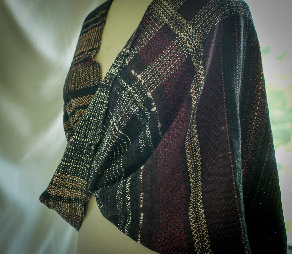 handwoven poncho